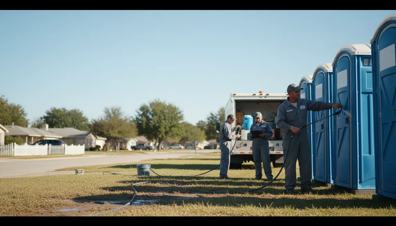 Long-Term Portable Toilet Rental in Tiskilwa, IL near me